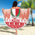 Malta Christmas Beach Blanket Coat Of Arms il-Milied it-Tajjeb - Wonder Print Shop