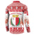 Malta Christmas Button Sweatshirt Coat Of Arms il-Milied it-Tajjeb - Wonder Print Shop