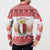 Malta Christmas Button Sweatshirt Coat Of Arms il-Milied it-Tajjeb - Wonder Print Shop