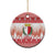 Malta Christmas Ceramic Ornament Coat Of Arms il-Milied it-Tajjeb - Wonder Print Shop