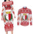 Malta Christmas Couples Matching Long Sleeve Bodycon Dress and Long Sleeve Button Shirt Coat Of Arms il-Milied it-Tajjeb - Wonder Print Shop