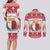 Malta Christmas Couples Matching Long Sleeve Bodycon Dress and Long Sleeve Button Shirt Coat Of Arms il-Milied it-Tajjeb - Wonder Print Shop