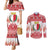 Malta Christmas Couples Matching Mermaid Dress and Long Sleeve Button Shirt Coat Of Arms il-Milied it-Tajjeb