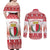 Malta Christmas Couples Matching Off Shoulder Maxi Dress and Long Sleeve Button Shirt Coat Of Arms il-Milied it-Tajjeb - Wonder Print Shop