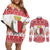 Malta Christmas Couples Matching Off Shoulder Short Dress and Long Sleeve Button Shirt Coat Of Arms il-Milied it-Tajjeb - Wonder Print Shop