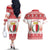 Malta Christmas Couples Matching Off The Shoulder Long Sleeve Dress and Hawaiian Shirt Coat Of Arms il-Milied it-Tajjeb - Wonder Print Shop