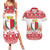 Malta Christmas Couples Matching Summer Maxi Dress and Hawaiian Shirt Coat Of Arms il-Milied it-Tajjeb - Wonder Print Shop