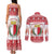 Malta Christmas Couples Matching Tank Maxi Dress and Long Sleeve Button Shirt Coat Of Arms il-Milied it-Tajjeb - Wonder Print Shop