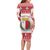 Malta Christmas Family Matching Long Sleeve Bodycon Dress and Hawaiian Shirt Coat Of Arms il-Milied it-Tajjeb - Wonder Print Shop