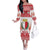 Malta Christmas Family Matching Off The Shoulder Long Sleeve Dress and Hawaiian Shirt Coat Of Arms il-Milied it-Tajjeb - Wonder Print Shop