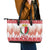 Malta Christmas Leather Tote Bag Coat Of Arms il-Milied it-Tajjeb - Wonder Print Shop