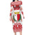 Malta Christmas Long Sleeve Bodycon Dress Coat Of Arms il-Milied it-Tajjeb - Wonder Print Shop