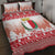 Malta Christmas Quilt Bed Set Coat Of Arms il-Milied it-Tajjeb - Wonder Print Shop