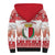 Malta Christmas Sherpa Hoodie Coat Of Arms il-Milied it-Tajjeb - Wonder Print Shop