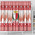 Malta Christmas Shower Curtain Coat Of Arms il-Milied it-Tajjeb