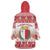 Malta Christmas Wearable Blanket Hoodie Coat Of Arms il-Milied it-Tajjeb