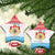 Luxembourg Christmas Ceramic Ornament Coat Of Arms Schei Chreschtdeeg