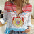 Luxembourg Christmas Women Casual Shirt Coat Of Arms Schei Chreschtdeeg