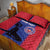 Custom Haiti Football Quilt Bed Set Go Les Grenadiers - Wonder Print Shop