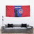 Custom Haiti Football Tapestry Go Les Grenadiers