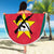 Custom Mozambique Football Beach Blanket Go Os Mambas - Wonder Print Shop