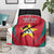 Custom Mozambique Football Blanket Go Os Mambas