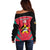 Custom Mozambique Football Off Shoulder Sweater Go Os Mambas