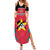 Custom Mozambique Football Summer Maxi Dress Go Os Mambas - Wonder Print Shop