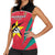 Custom Mozambique Football Women Sleeveless Polo Shirt Go Os Mambas - Wonder Print Shop