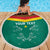 Custom Cameroon Football Beach Blanket Go Champions - Toghu Pattern