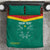 Custom Cameroon Football Bedding Set Go Champions - Toghu Pattern