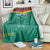 Custom Cameroon Football Blanket Go Champions - Toghu Pattern