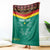 Custom Cameroon Football Blanket Go Champions - Toghu Pattern