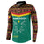 Custom Cameroon Football Button Sweatshirt Go Champions - Toghu Pattern