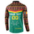 Custom Cameroon Football Button Sweatshirt Go Champions - Toghu Pattern