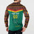 Custom Cameroon Football Button Sweatshirt Go Champions - Toghu Pattern