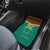 Custom Cameroon Football Car Mats Go Champions - Toghu Pattern