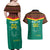 Custom Cameroon Football Couples Matching Off Shoulder Maxi Dress and Hawaiian Shirt Go Champions - Toghu Pattern