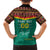 Custom Cameroon Football Family Matching Long Sleeve Bodycon Dress and Hawaiian Shirt Go Champions - Toghu Pattern