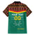 Custom Cameroon Football Family Matching Long Sleeve Bodycon Dress and Hawaiian Shirt Go Champions - Toghu Pattern