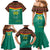 Custom Cameroon Football Family Matching Mermaid Dress and Hawaiian Shirt Go Champions - Toghu Pattern