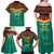 Custom Cameroon Football Family Matching Off Shoulder Maxi Dress and Hawaiian Shirt Go Champions - Toghu Pattern