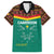 Custom Cameroon Football Family Matching Short Sleeve Bodycon Dress and Hawaiian Shirt Go Champions - Toghu Pattern