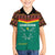 Custom Cameroon Football Family Matching Short Sleeve Bodycon Dress and Hawaiian Shirt Go Champions - Toghu Pattern