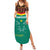 Custom Cameroon Football Family Matching Summer Maxi Dress and Hawaiian Shirt Go Champions - Toghu Pattern