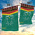 Custom Cameroon Football Garden Flag Go Champions - Toghu Pattern