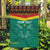 Custom Cameroon Football Garden Flag Go Champions - Toghu Pattern