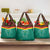 Custom Cameroon Football Grocery Bag Go Champions - Toghu Pattern