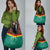 Custom Cameroon Football Grocery Bag Go Champions - Toghu Pattern