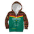 Custom Cameroon Football Kid Hoodie Go Champions - Toghu Pattern